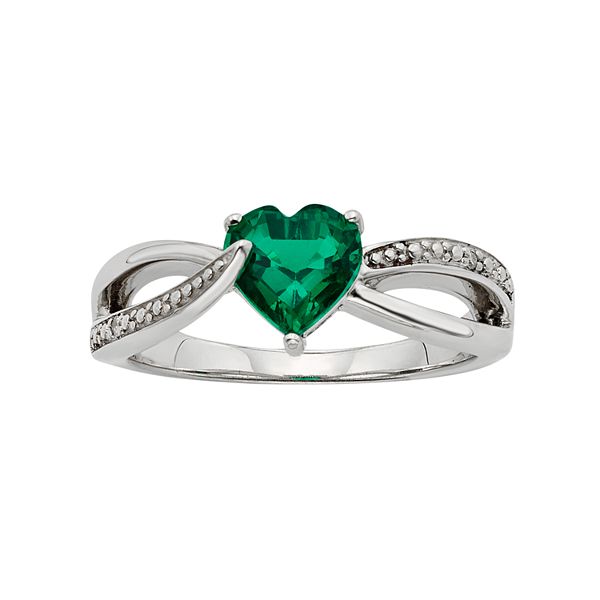 Kohls on sale emerald rings