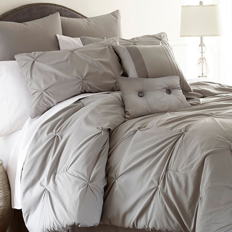 UPC 645470116464 product image for Ella 8-pc. Comforter Set, Grey, Queen | upcitemdb.com