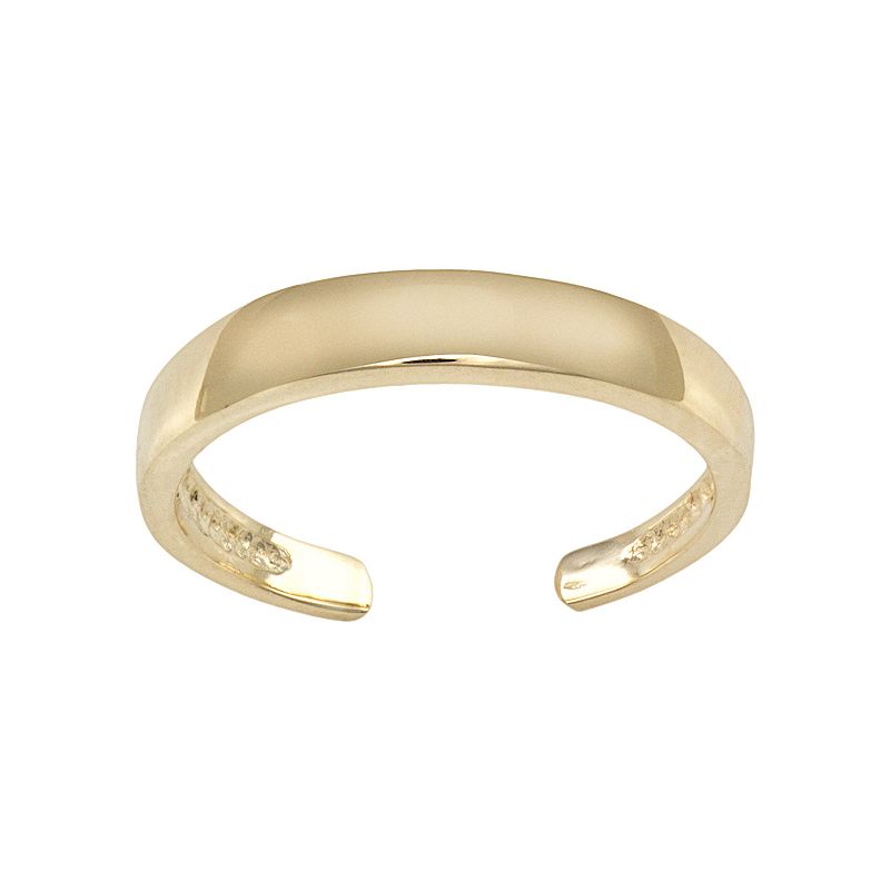 98595066 10k Gold Toe Ring, Womens, Multicolor sku 98595066