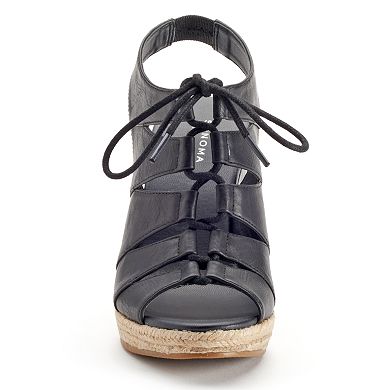 Sonoma Goods For Life® Women's Peep-Toe Espadrille Wedge Sandals