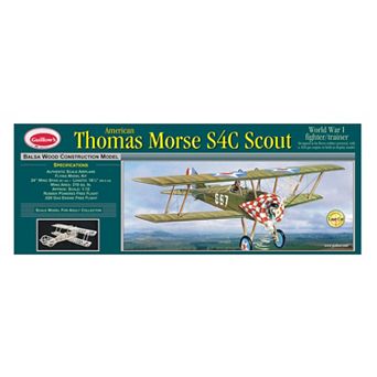 Guillow's Thomas Morse Scout Laser Cut Model Airplane Kit
