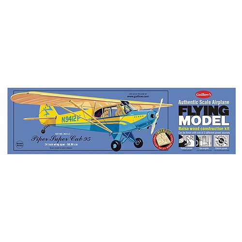 Guillow's Cessna 170 Laser Cut Model Airplane Kit