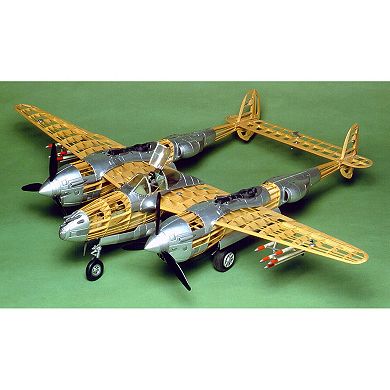 Guillow's Lockheed P-38 Lightning Model Airplane Kit