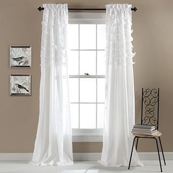 Lush Decor Avery Sheer Window Curtain Pair