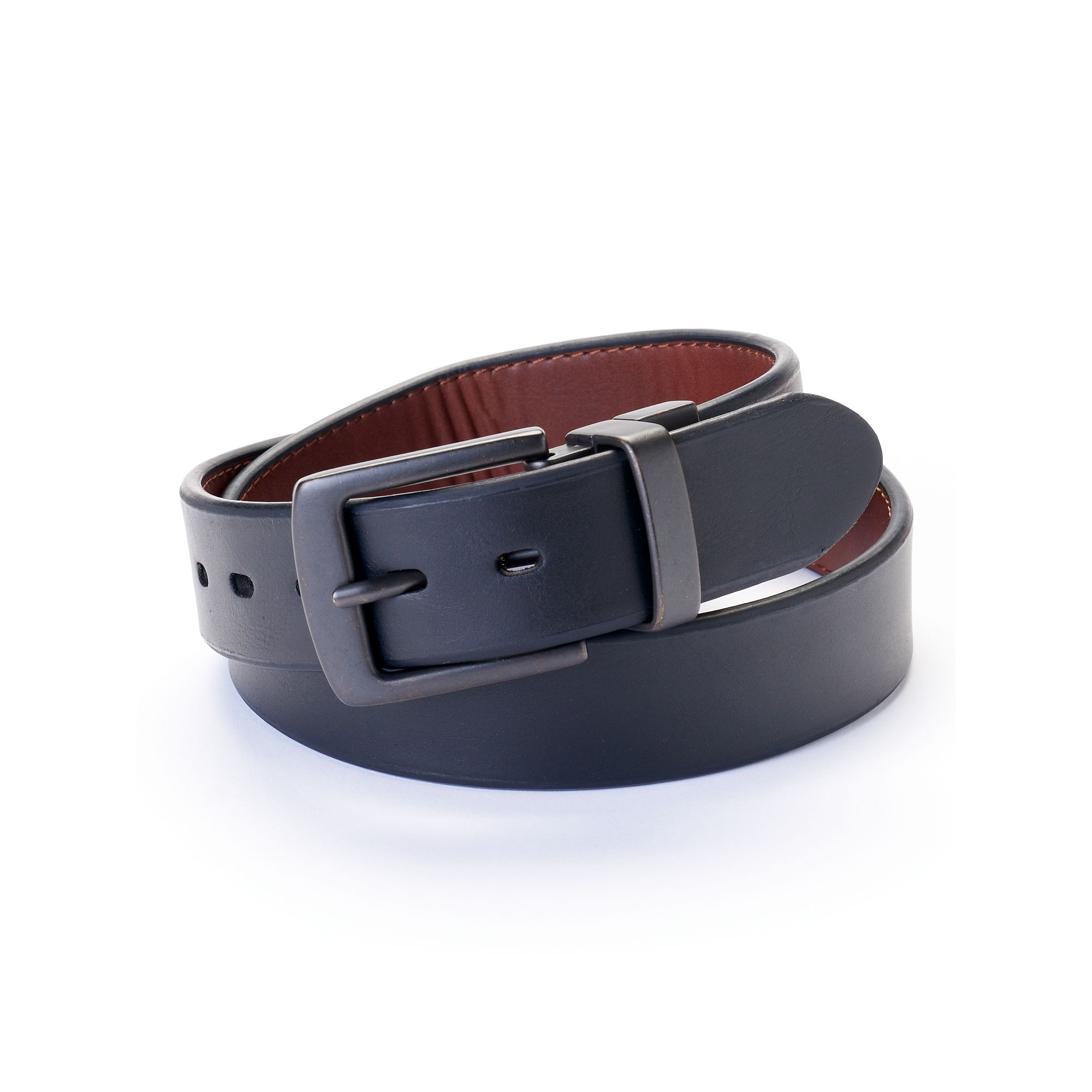 Boys 4-20 Levis® Reversible Bevel Edge Belt, Size: Small, Black Brown