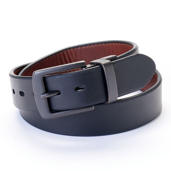Boys 4-20 Levi's® Reversible Bevel Edge Belt - Black Brown (X LARGE)