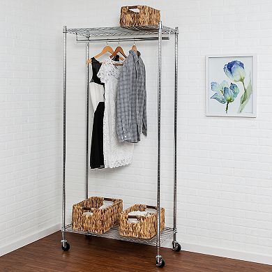 Honey-Can-Do Heavy-Duty Rolling Garment Rack