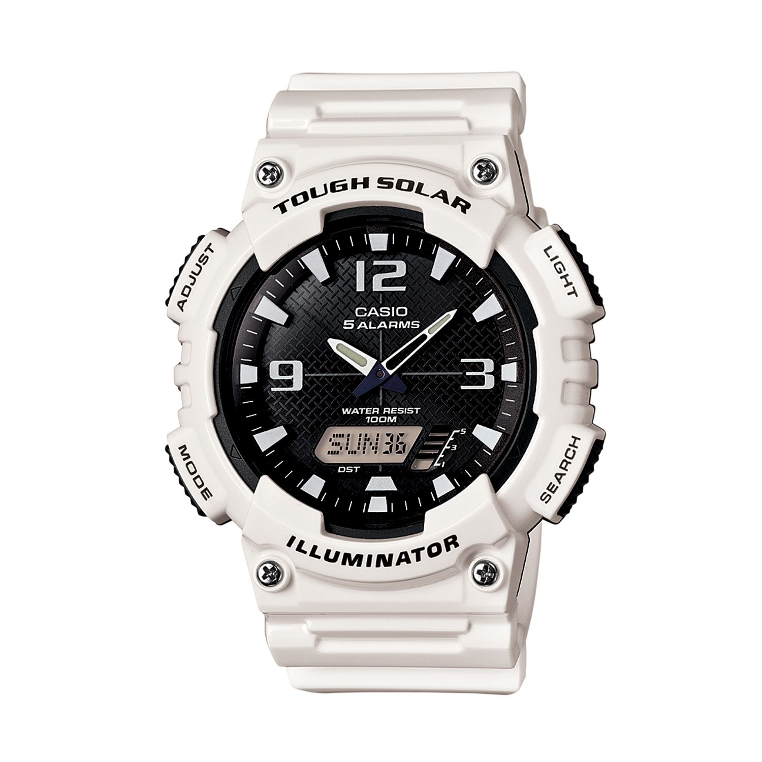 casio solar analog watch