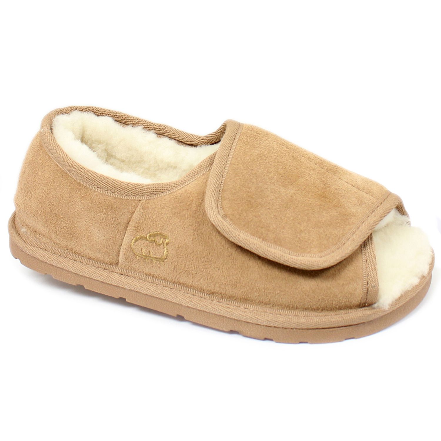 sheepskin lined slippers