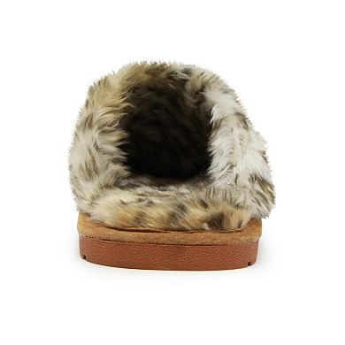 Mykos Women's Fleece Scuff Slippers
