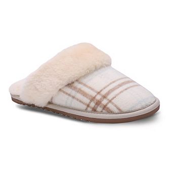 Mykos Women's Fleece Scuff Slippers