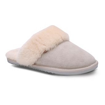 Mykos Women's Fleece Scuff Slippers