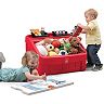 step 2 toy box with smiley face
