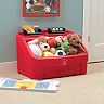 step 2 toy box with smiley face