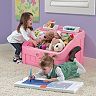 step 2 toy box with smiley face