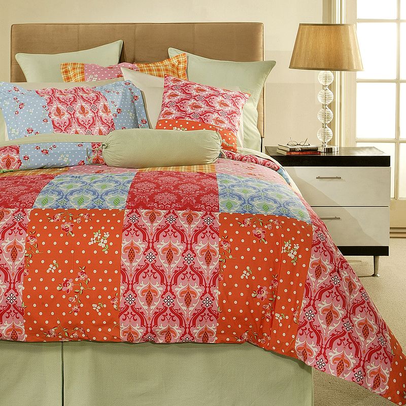 Pointehaven Clarissa Comforter Set, Multicolor, Twin