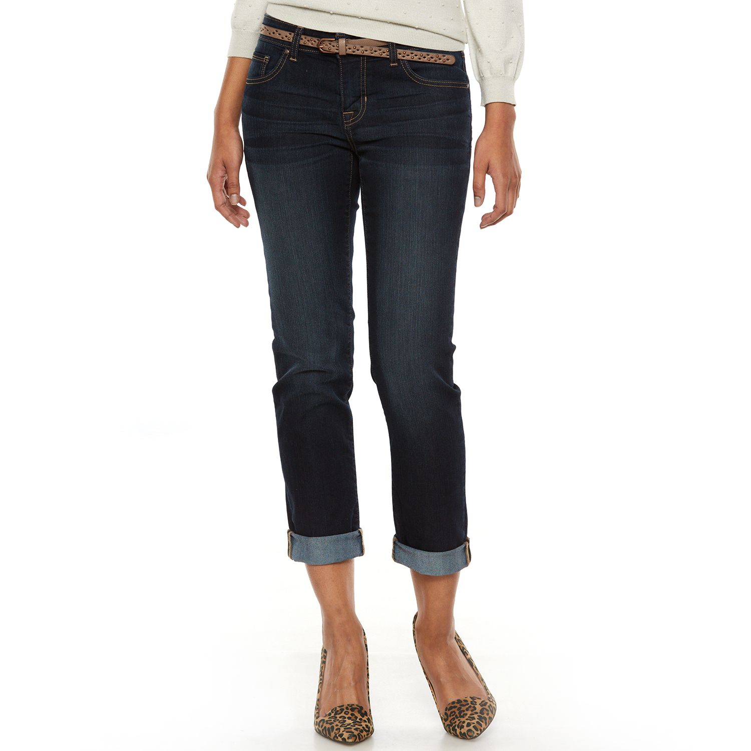 kohls capri jeans