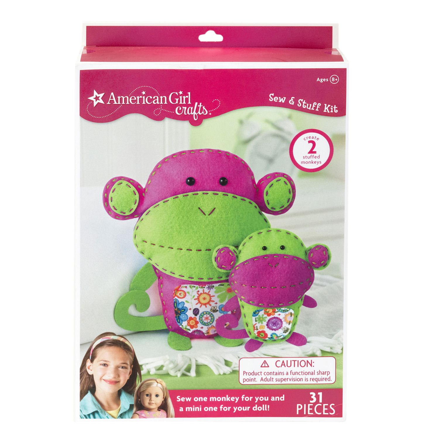 american girl crafts sew and stuff kit