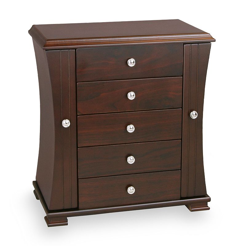 Wooden Jewelry Box, Women's, Brown