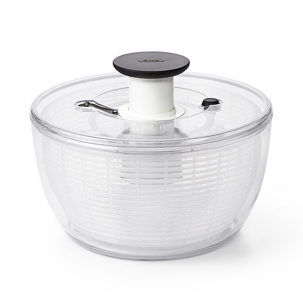 OXO Good Grips Salad Spinner,Green, Large & Good Grips Stainless Steel  Scraper & Chopper - Yahoo Shopping