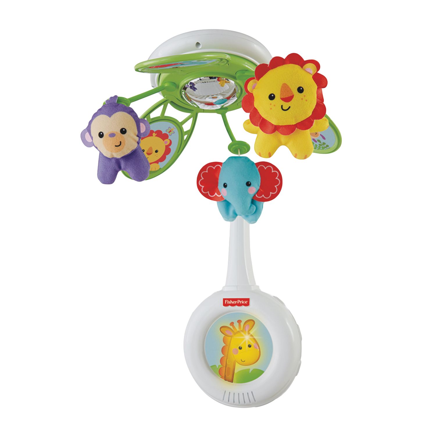 fisher price rainforest cot mobile