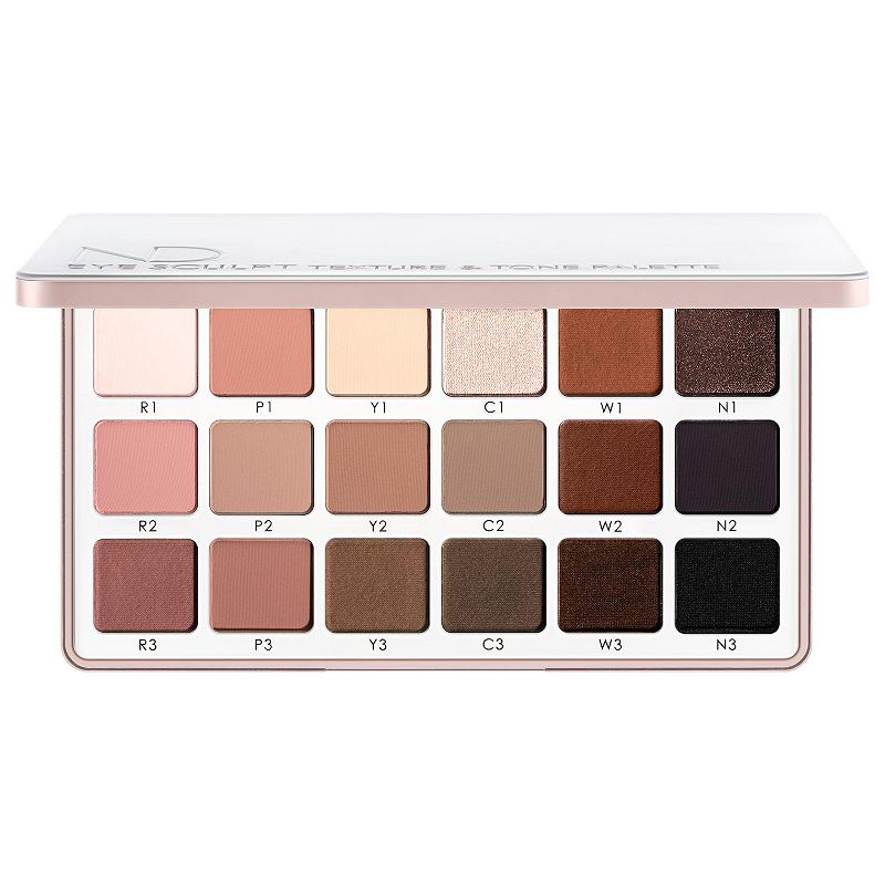Natasha Denona Eye Sculpt Texture & Tone Eyeshadow Palette, Light