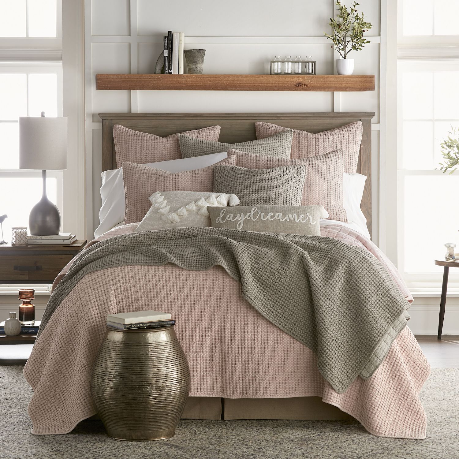Levtex Home Mills Waffle Quilt Set