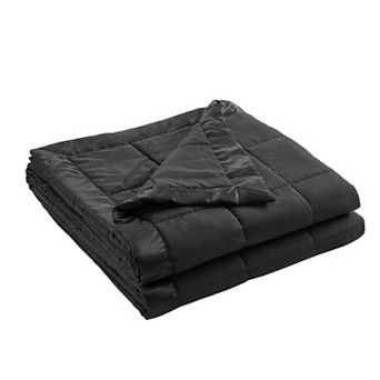 Madison Park Windom Lightweight Down Alternative Bed Blanket with Satin Trim