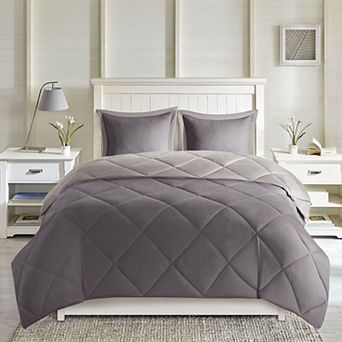 Madison Park Essentials 3M Down-Alternative Reversible Comforter Set