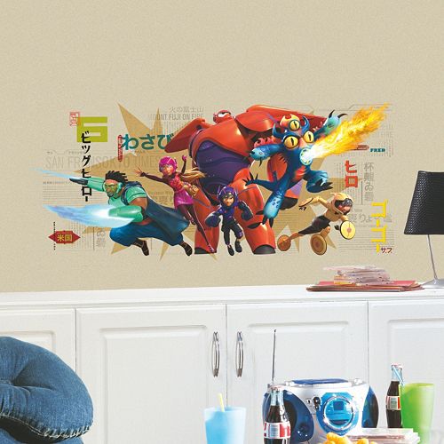 Disney Big Hero 6 Giant Wall Decal