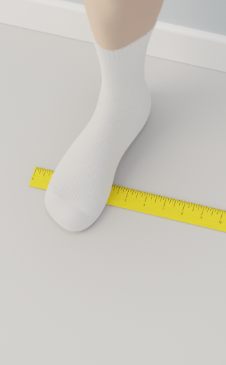 Foot width cheap measurement chart