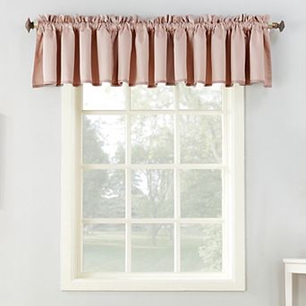 Sun Zero Gramercy Room Darkening Window Valance - 54'' x 18''
