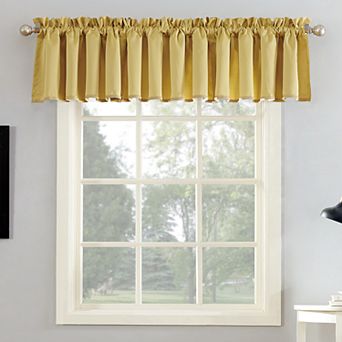 Sun Zero Gramercy Room Darkening Window Valance - 54'' x 18''