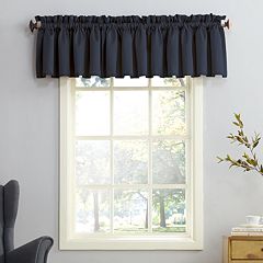 Super Soft Velvet Valance with Tassels for Windows, Brown Swag for Bedroom  - 41-Inch Wide