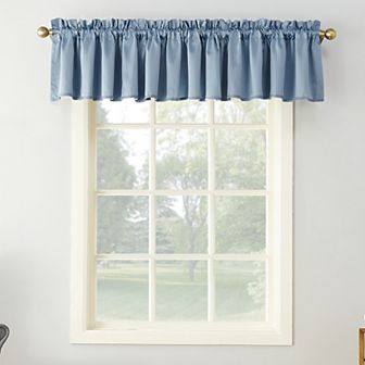 Sun Zero Gramercy Room Darkening Window Valance - 54'' x 18''