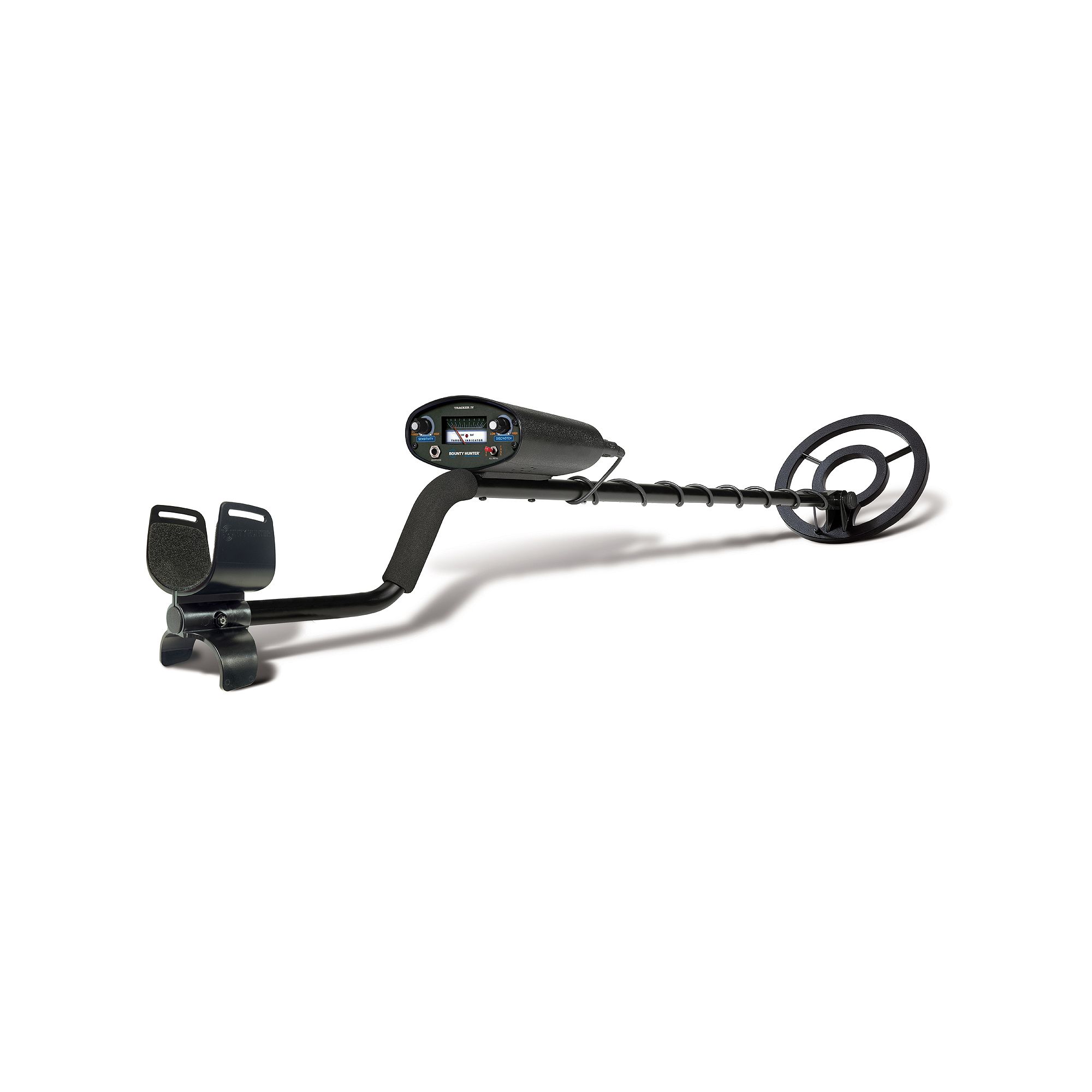 Bounty Hunter Tracker IV Adjustable Metal Detector, Multicolor