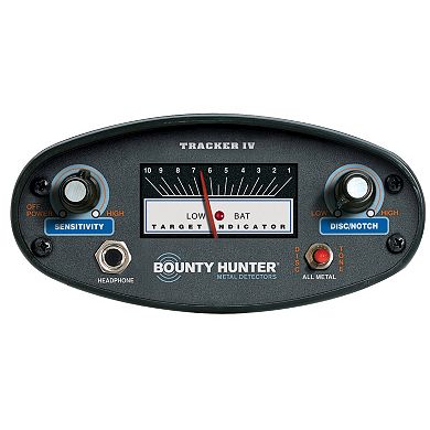 Bounty Hunter Tracker IV Adjustable Metal Detector