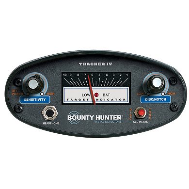 Bounty Hunter Tracker IV Adjustable Metal Detector