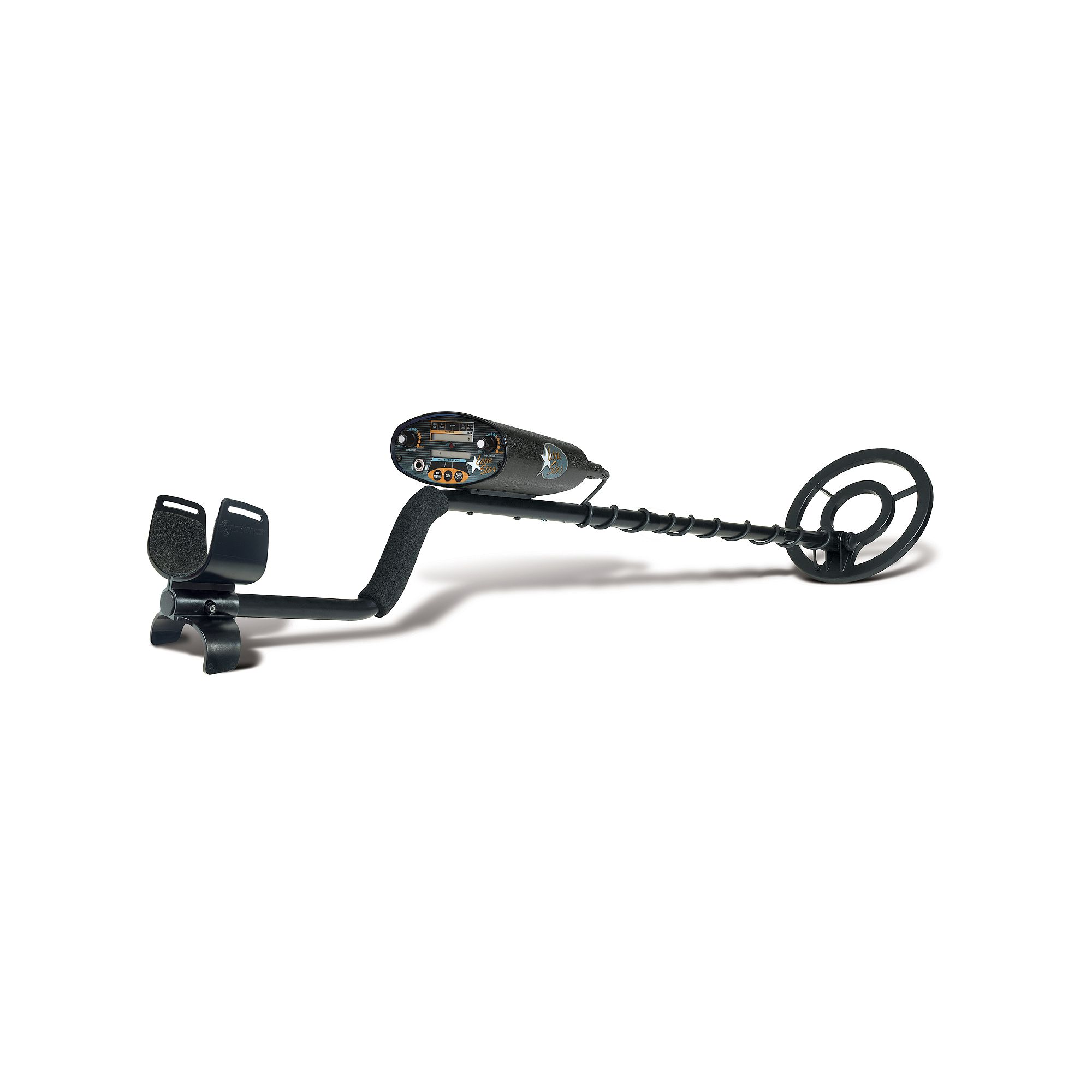 Bounty Hunter Lone Star Adjustable Metal Detector, Multicolor