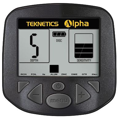 Teknetics Alpha Adjustable Metal Detector