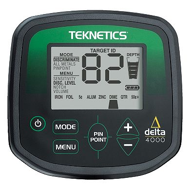 Teknetics Delta 4000 Adjustable Metal Detector