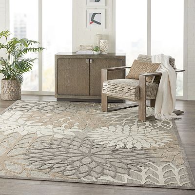 Nourison Aloha Dahlia Tropical Outdoor Rug