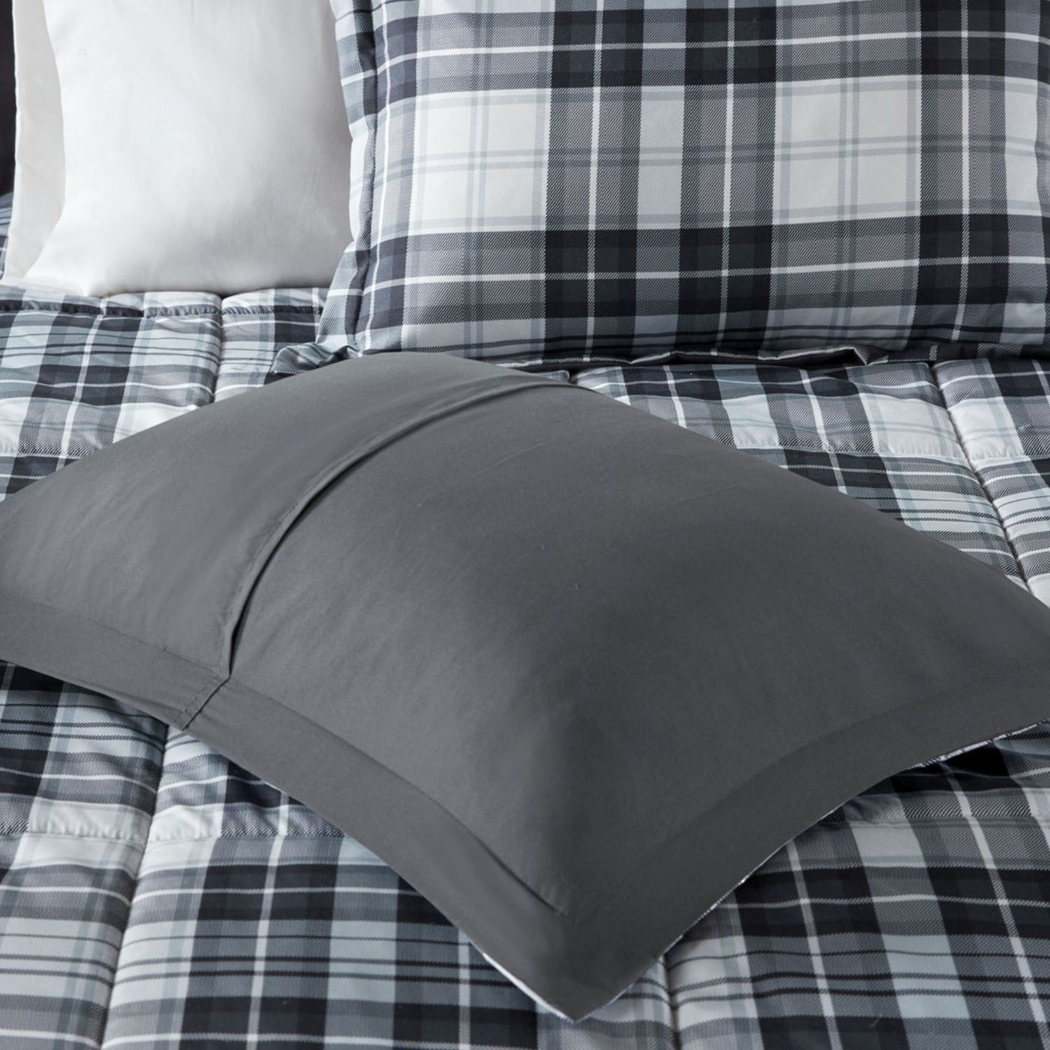 Madison Park Essentials Parkston Reversible Down-Alternative Comforter Set