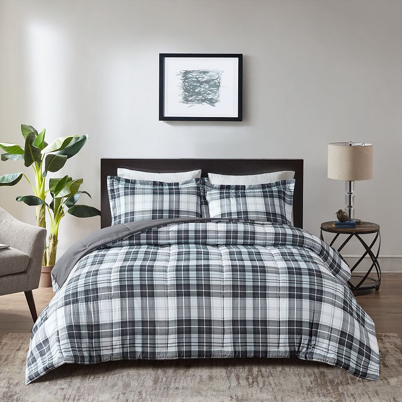 Madison Park Essentials Parkston Reversible Down-Alternative Comforter Set,