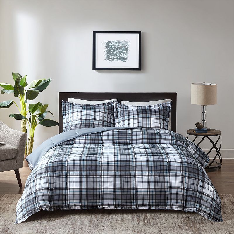 Madison Park Essentials Parkston Reversible Down-Alternative Comforter Set,