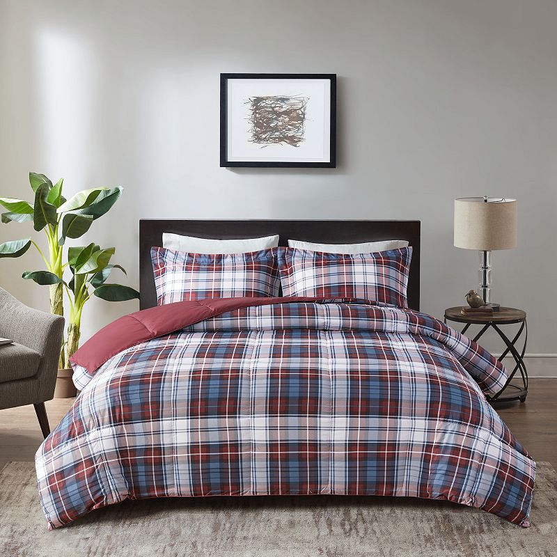 Madison Park Essentials Parkston Reversible Down-Alternative Comforter Set,