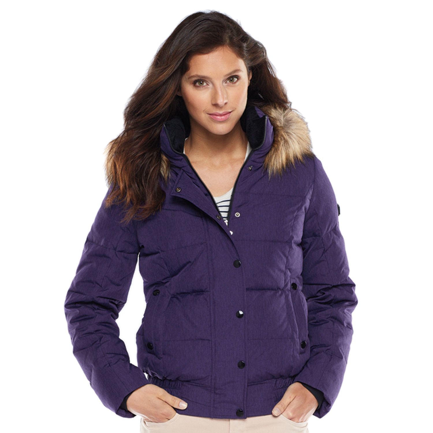 puffer jacket women kohls