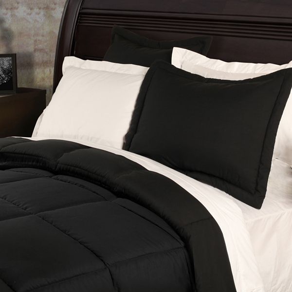 Lotus Home Solid Comforter Set Bedding