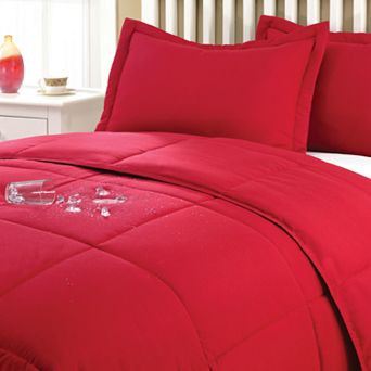 Lotus Home Solid Comforter Set