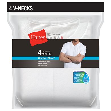 Men's Hanes ComfortBlend Tagless V-Neck Tees